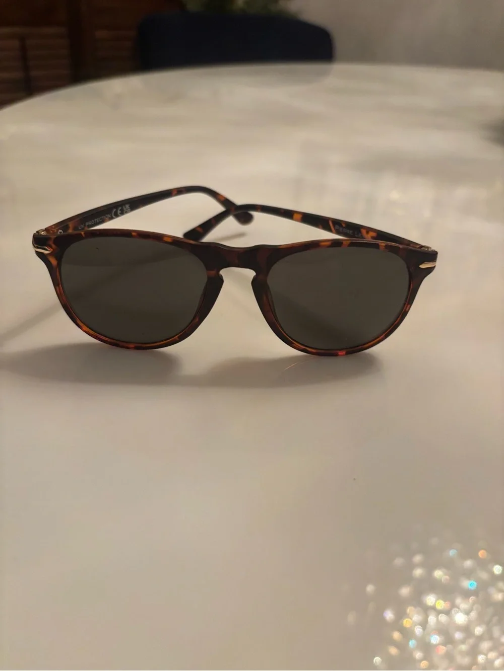 womens pierre leman tortise shell sunglasses vtg